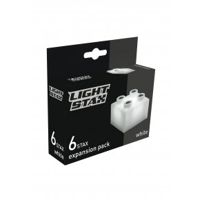 LIGHTSTAX 6STK. KLODSER, HVID