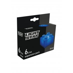 LIGHTSTAX 6STK. KLODSER, BL