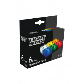 LIGHTSTAX 6STK. KLODSER, MIXED