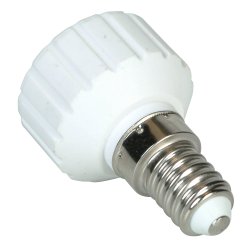 Sokkel konverter E14 konvertere til GU10 