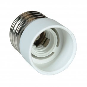 Sokkel konverter E27 konvertere til E14