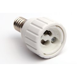 Sokkel konverter E14 konvertere til GU10 